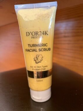 D'OR24K Prestige Turmeric Facial Scrub - Yellow